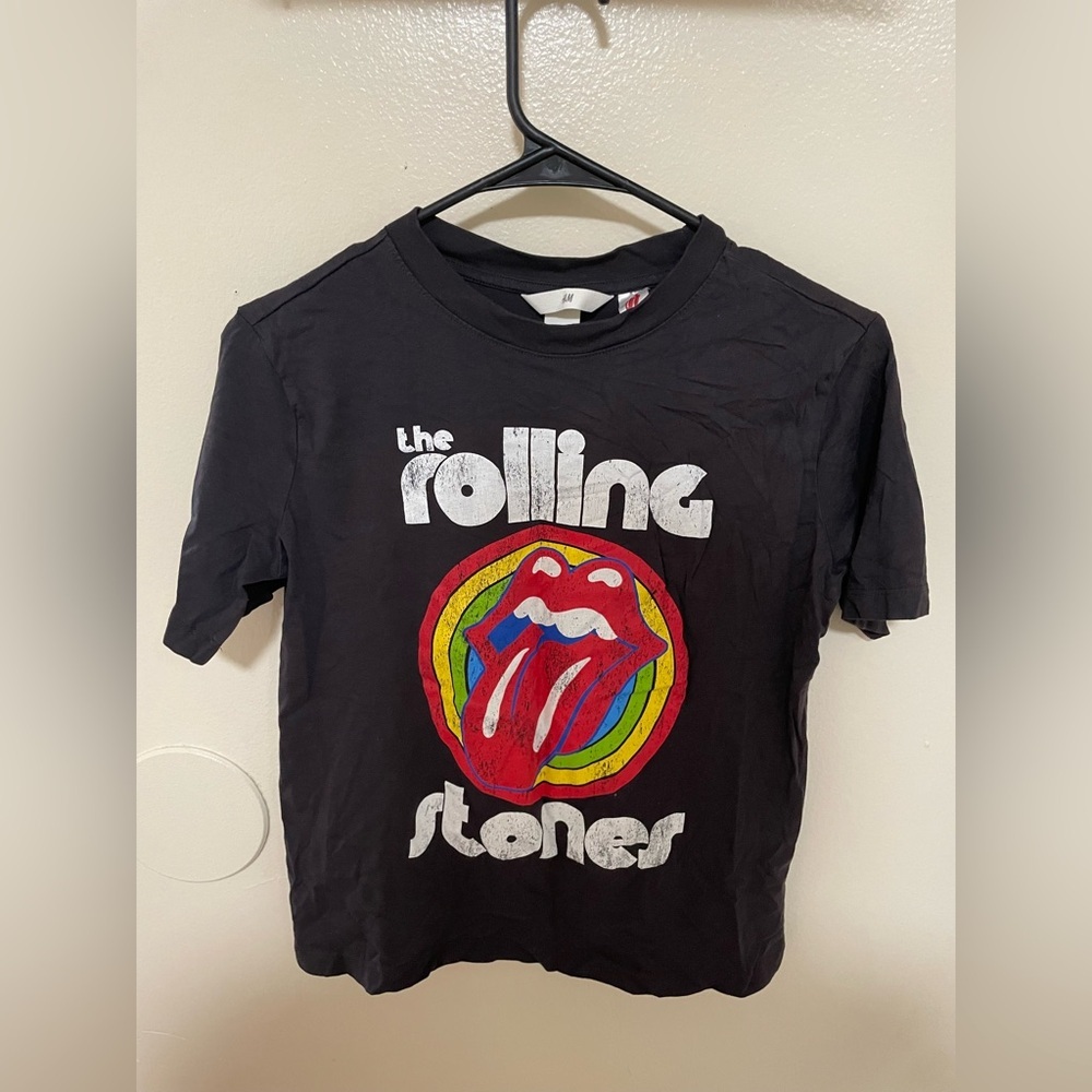 ✨H&M Rolling Stones Graphic Tee Size XS